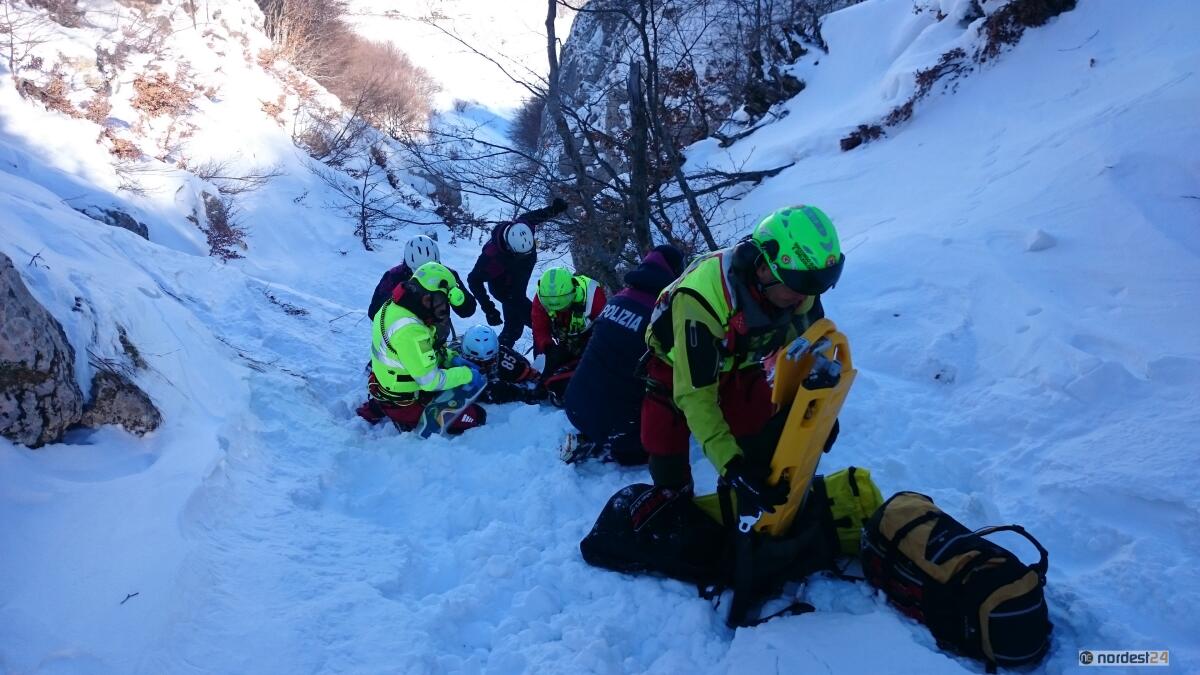 Intervento in Val di Fiemme: due escursionisti riportati a valle - 
