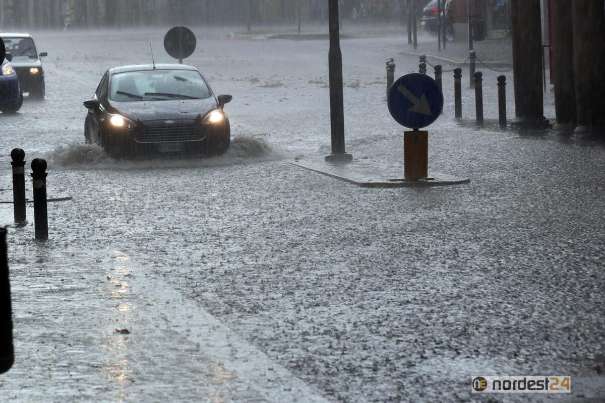 Maltempo: allerta rossa domani in Veneto, Lombardia ed Emilia - 