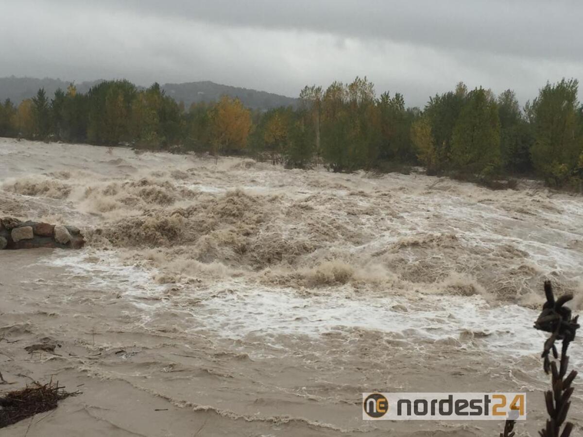 Allerta in Veneto per la piena dei fiumi - 
