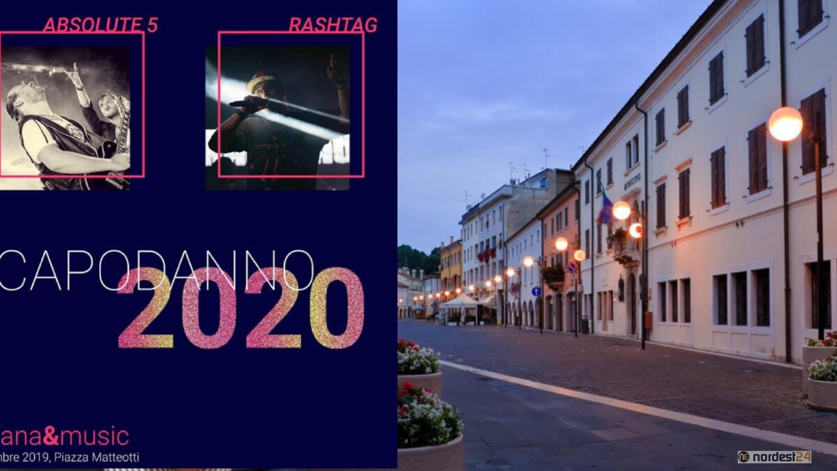 A Latisana il Capodanno in piazza: cena a 98 euro e musica dal vivo - 