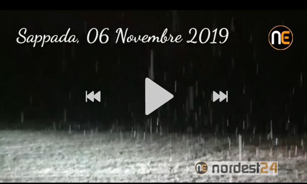 Prima neve a Sappada, 6 novembre 2019 - 