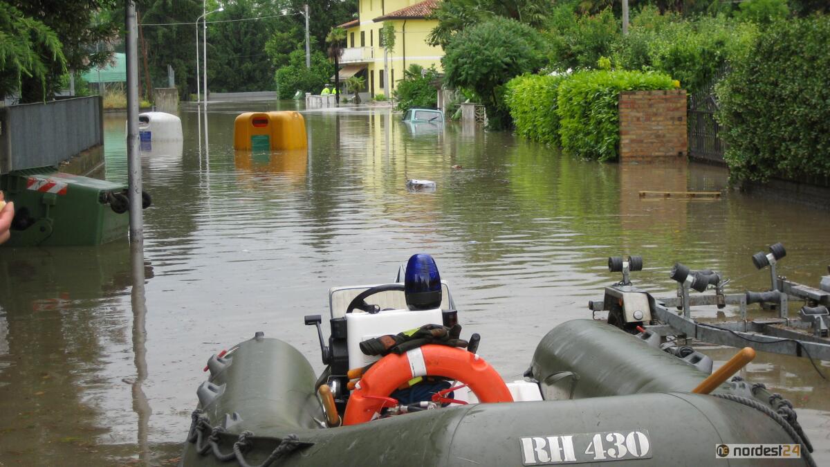Piove da oltre 12 ore: la situazione nelle frazioni di San Michele al Tagliamento - 