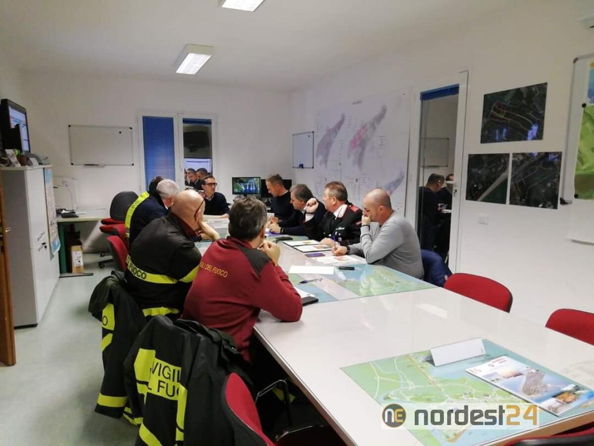 Lignano, riunione del centro operativo per affrontare il maltempo - 