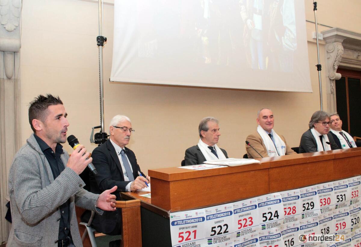 Udine. Presentata la staffetta Telethon:  boom di adesioni alla corsa solidale - 