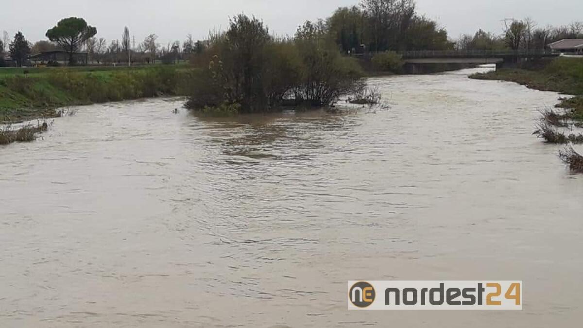 Preoccupazione per il Cormor: piogge incessanti ed il livello cresce - 