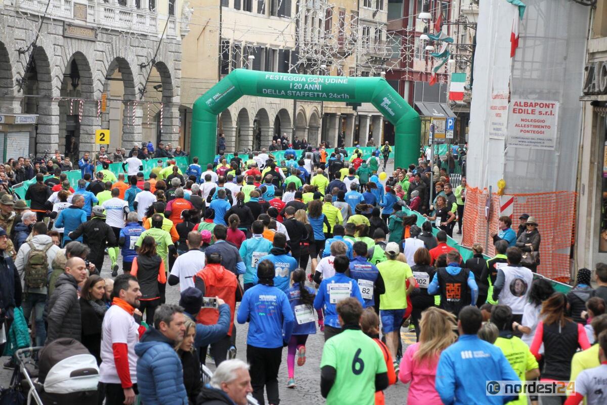 Udine, scatta il weekend della Staffetta Telethon 24 per un’ora - 