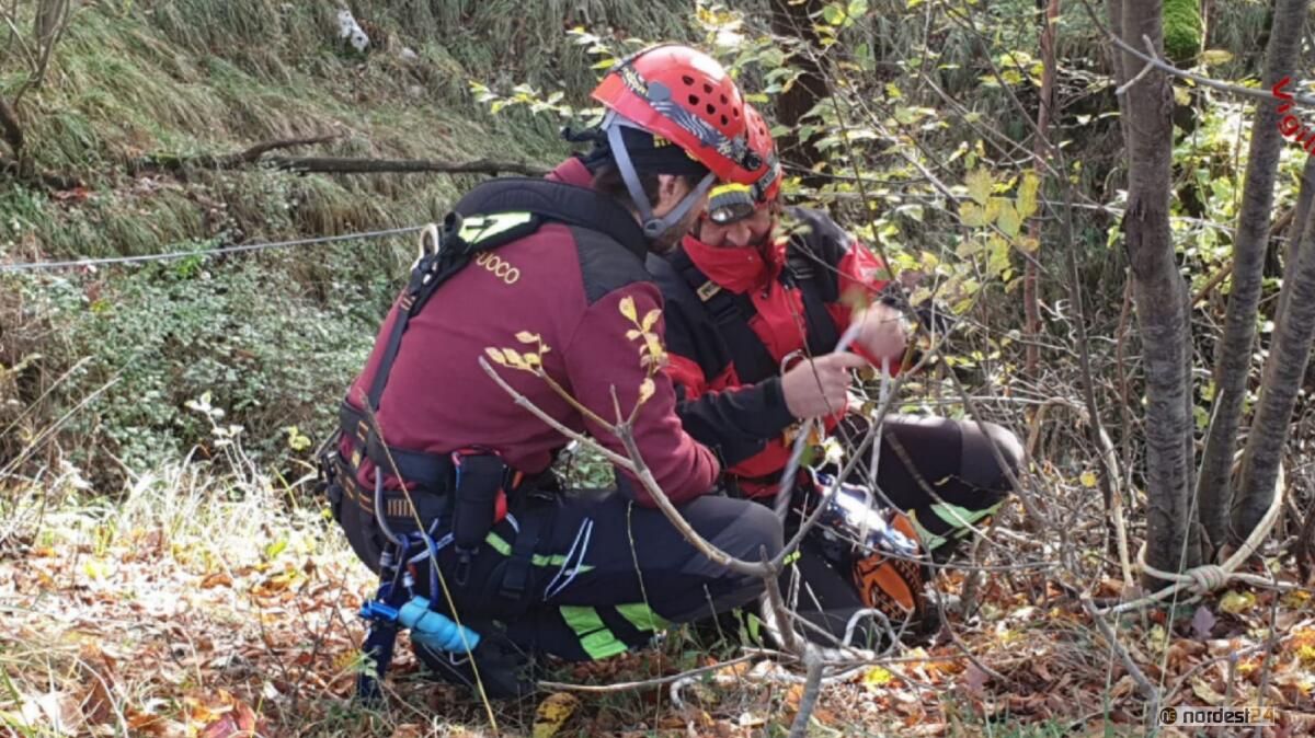 Esercitazione Speleo Alpino Fluviale all'interno della grotta "Abisso del diavolo" - 