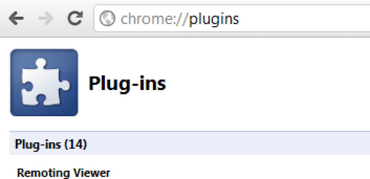 Plugins Chrome. Risolvere se i plugins chrome non vanno - 