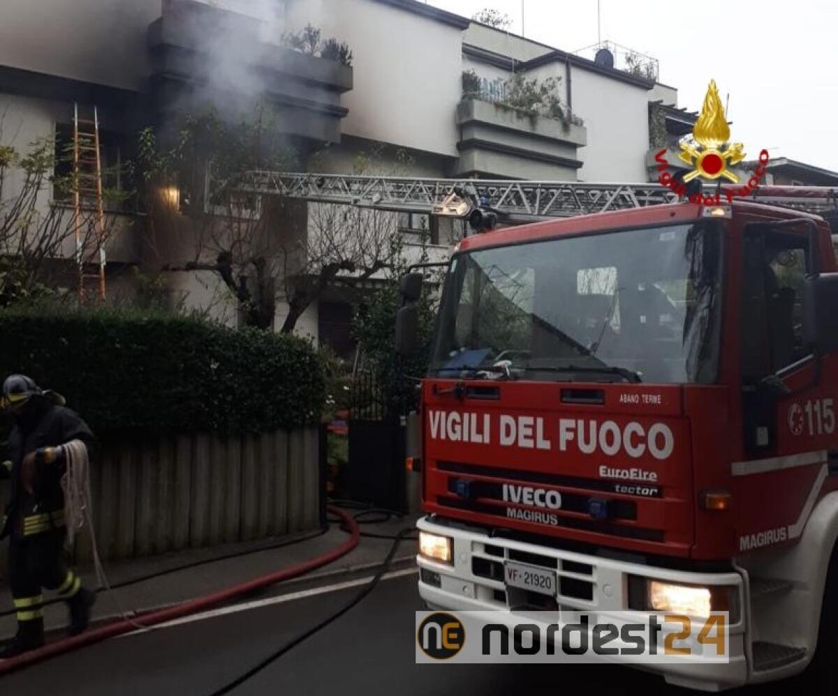 Incendio in appartamento a Dolo: salva un'anziana donna - 