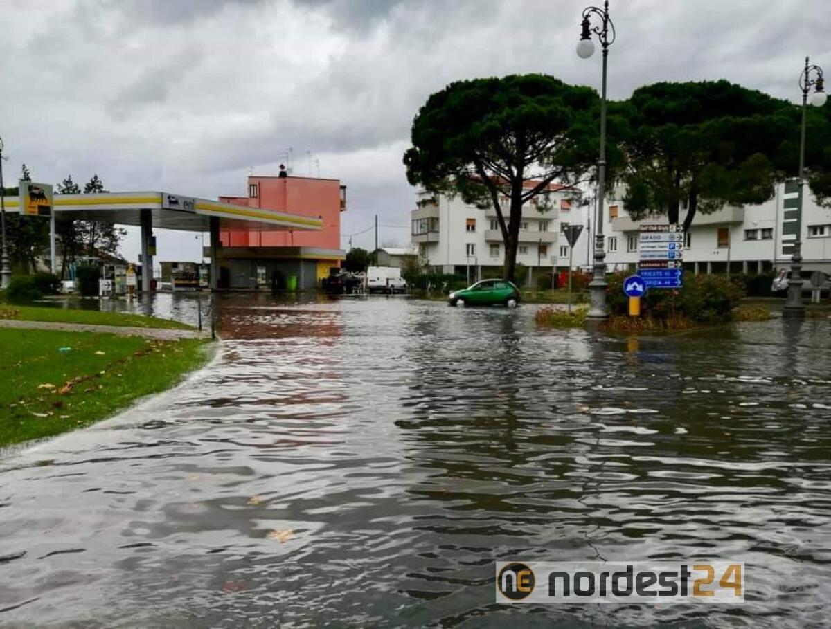 Allagamenti a Grado. Il Comune: "evitate gli spostamenti" - 