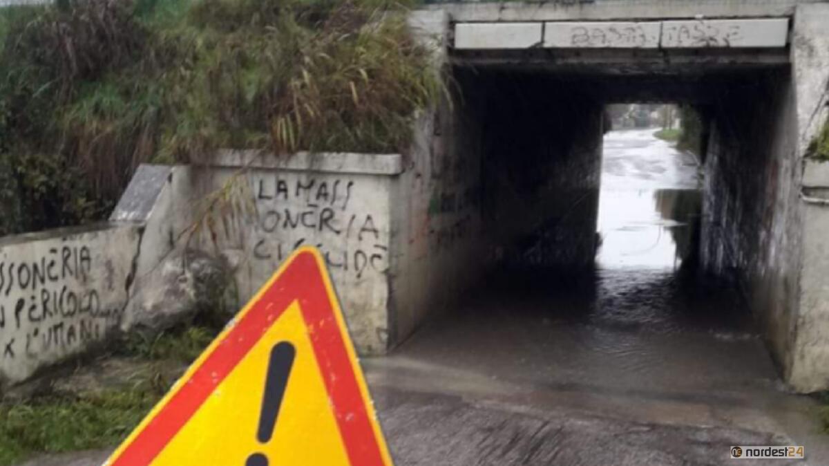 Maltempo a Portogruaro: allagati sottopassi e scantinati - 