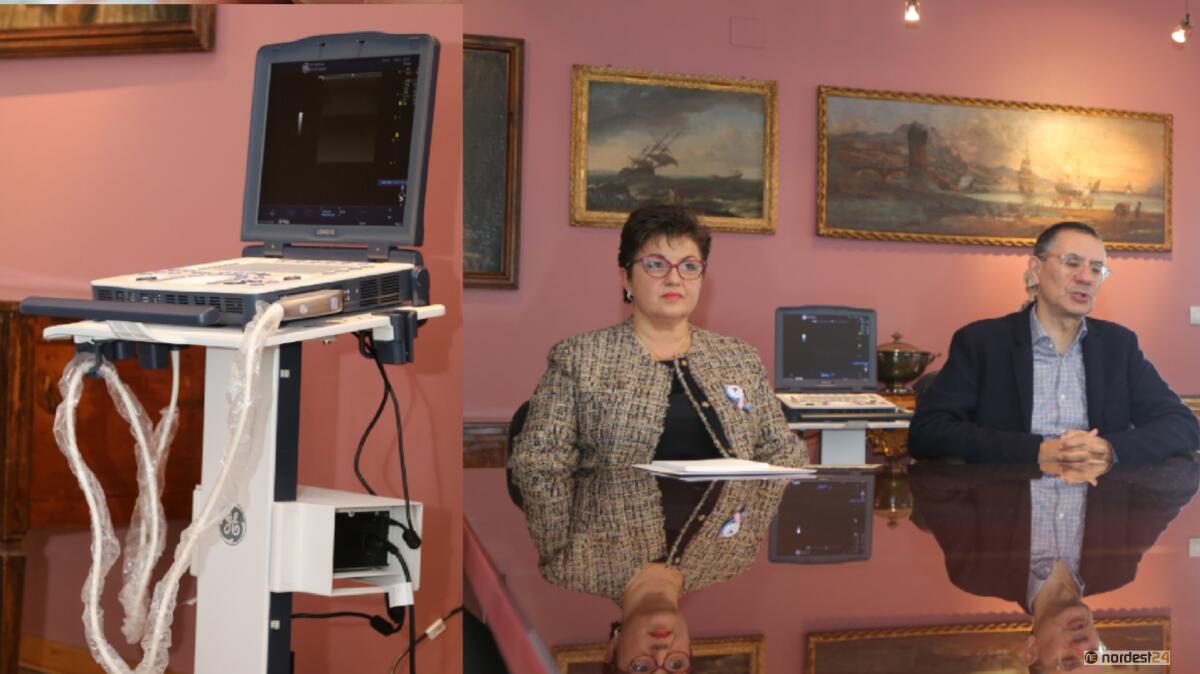 Andos dona un ecografo all'Unità Senologica dell'Ospedale di Udine - 