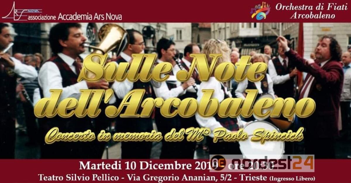 Trieste, concerto “Note sull’Arcobaleno” Memorial Paolo Spincich - 
