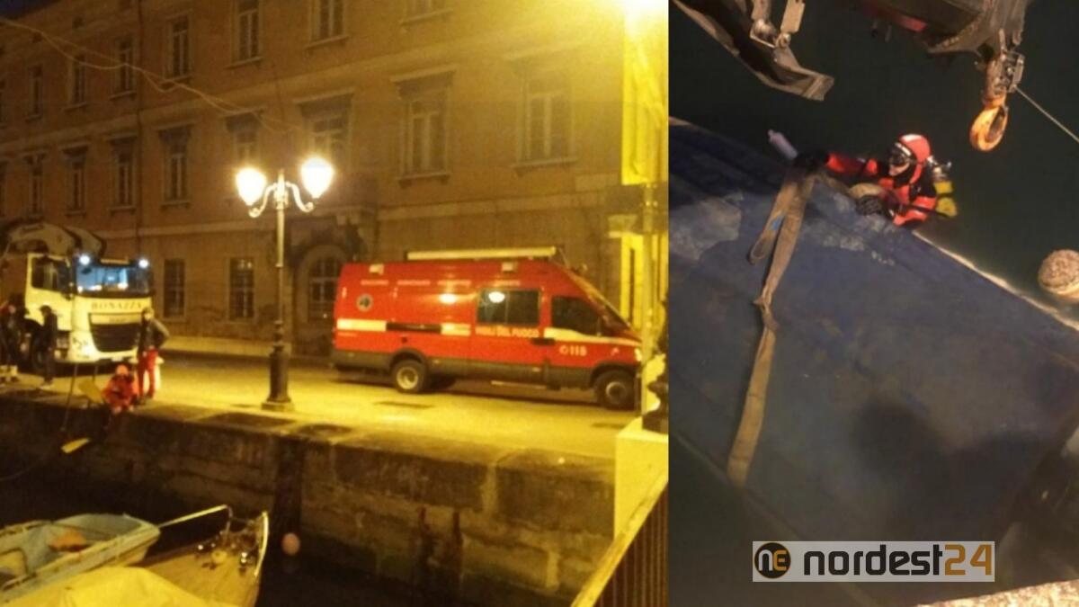 Trieste. Il maltempo fa affondare alcune barche: recuperate questa mattina - 