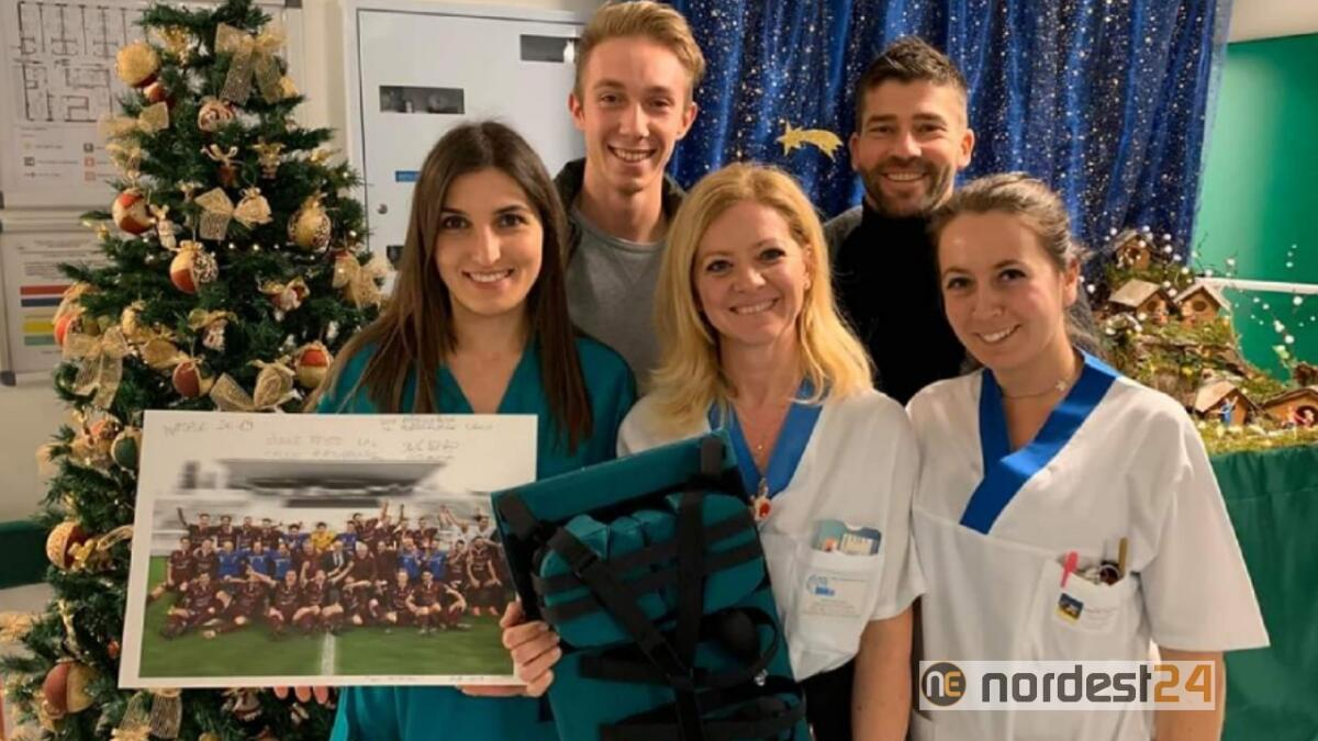 Il Portogruaro Calcio dona una barella neonatale alla pediatria - 