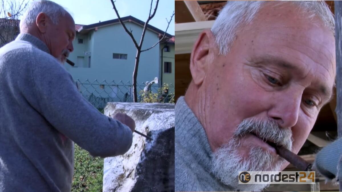 Lutto a Montereale per la morte dello scultore Edio Gingillino - 