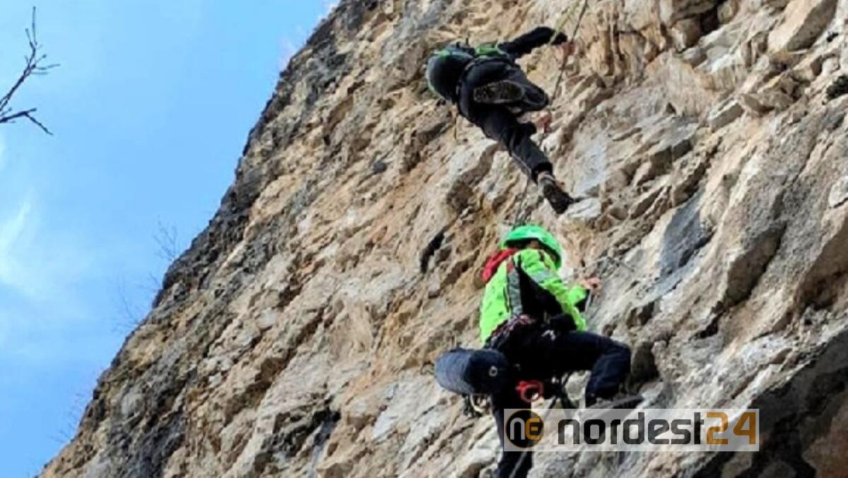 Bloccato sulla Ferrata delle Anguane: soccorso un 54enne - 