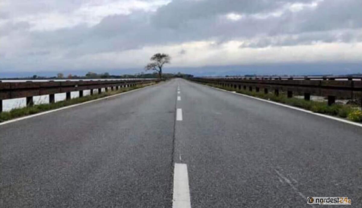 Acqua alta: chiusa la SR translagunare 352 Belvedere Grado - 