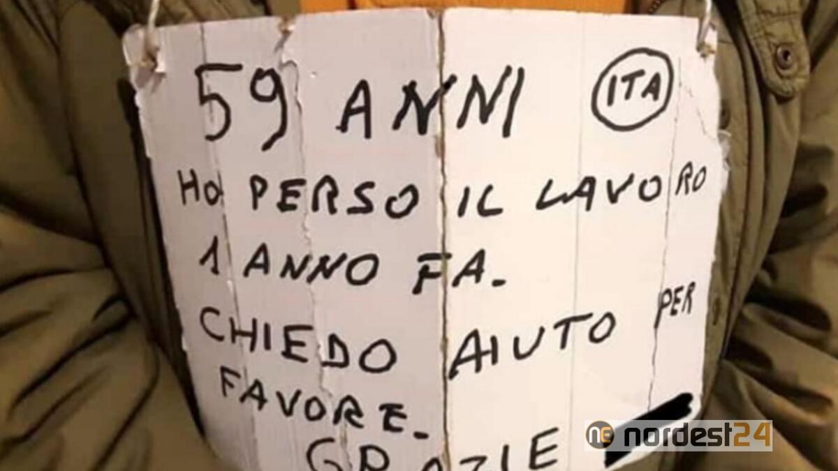 Portogruaro. Licenziato a 59 anni finisce in strada a fare l'elemosina - 