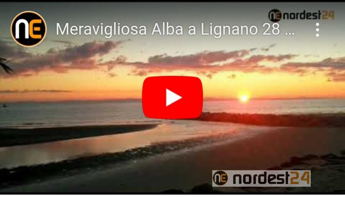 Alba a Lignano, 28 dicembre 2019 - 