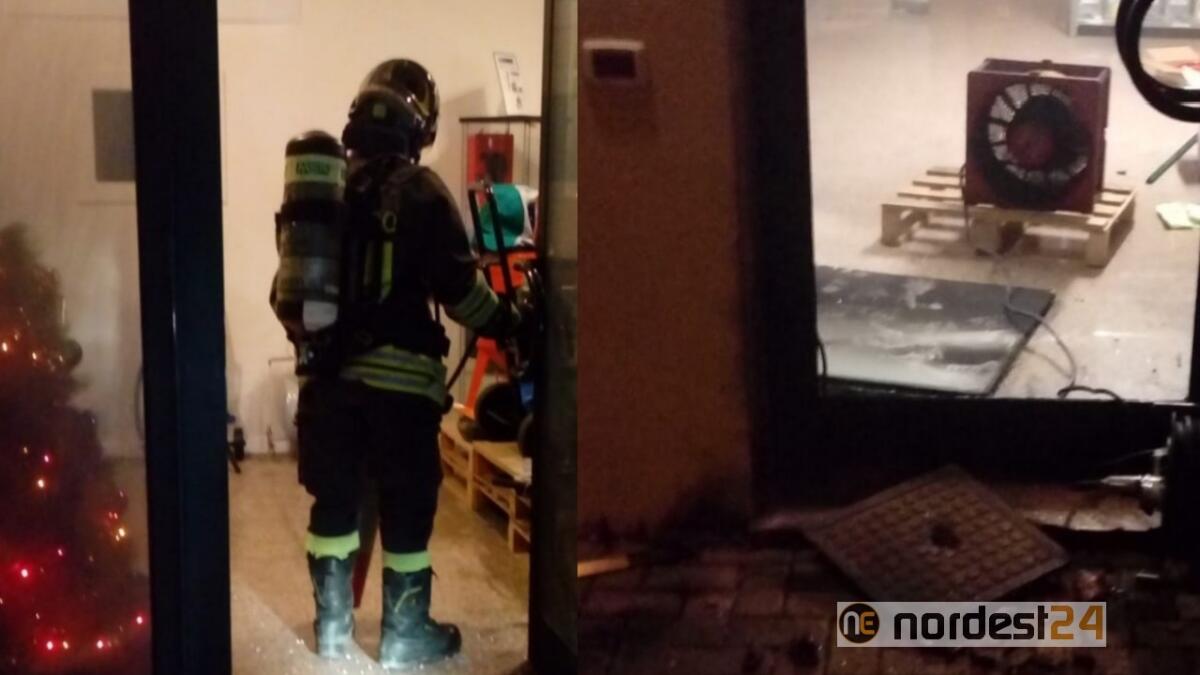 Incendio in un negozio a Rosà: si sospetta il dolo - 
