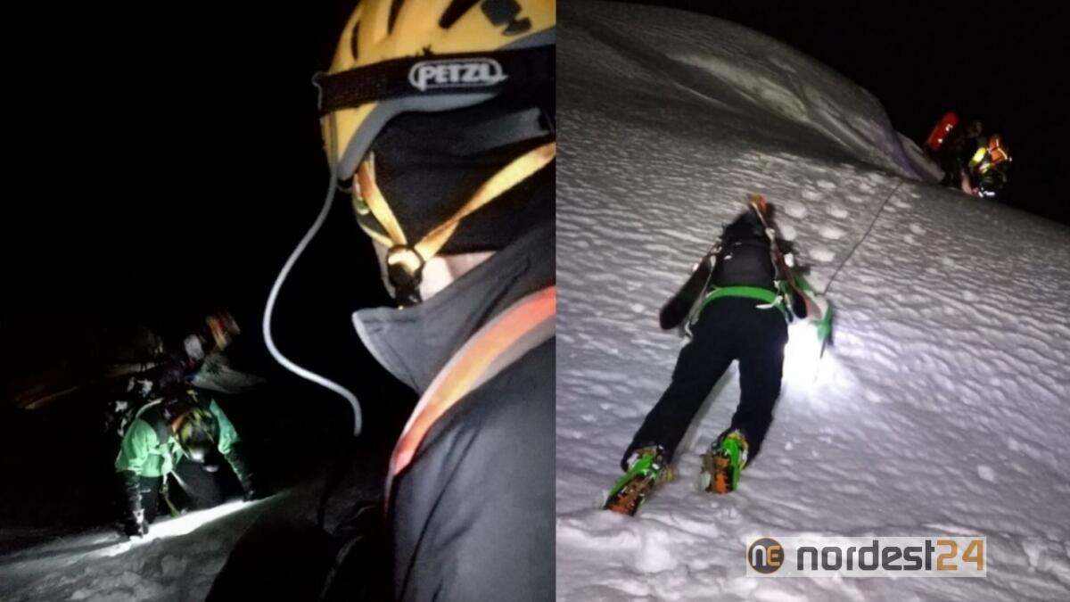 Sella Nevea. Bloccati su una lastra di ghiaccio: soccorsi 2 scialpinisti - 