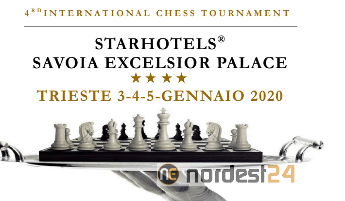 Torneo di Scacchi Savoia. Dal 3 al 5 gennaio 2020 a Trieste - 