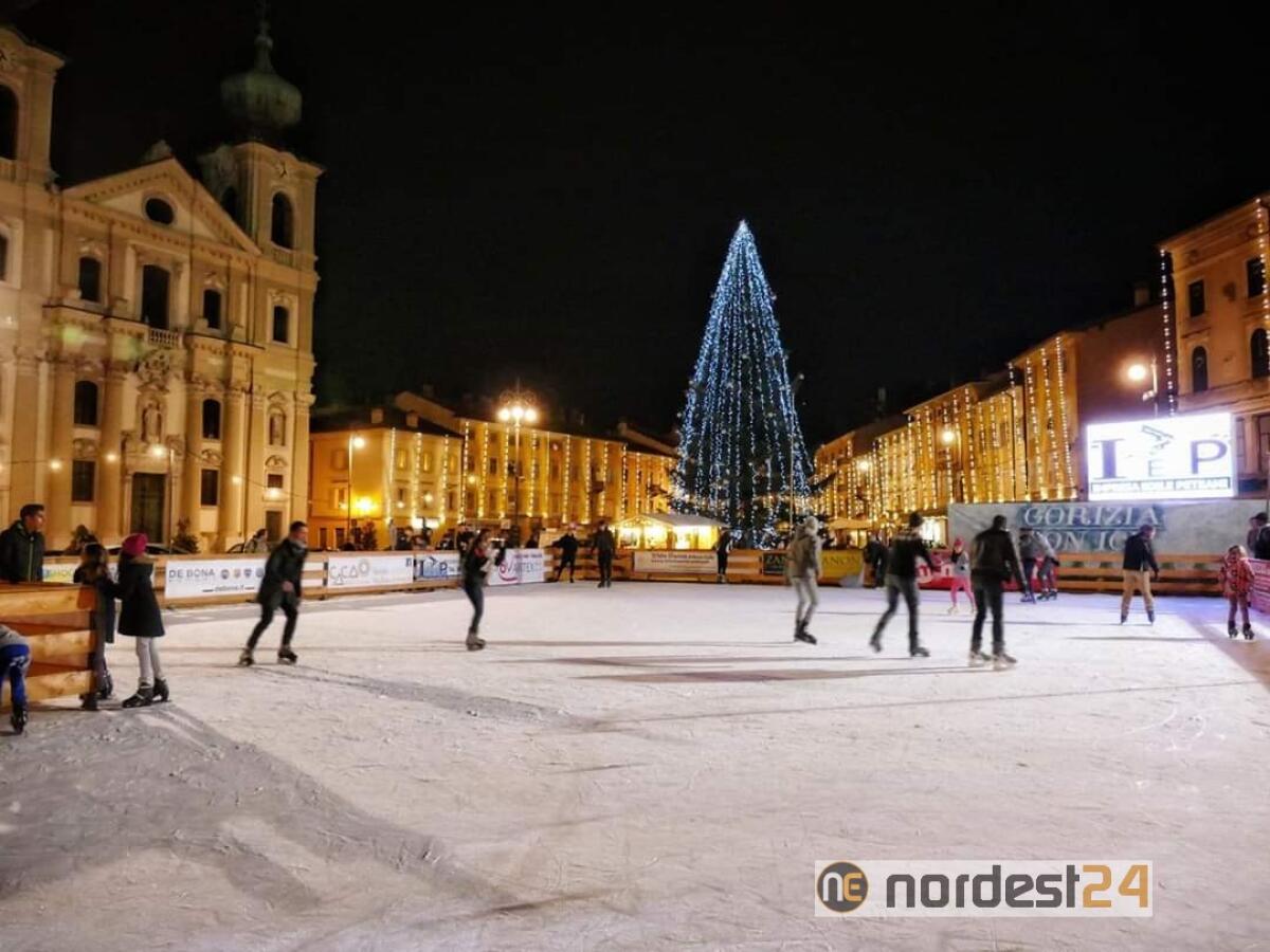 A Gorizia la pista di ghiaccio più grande della Regione - 