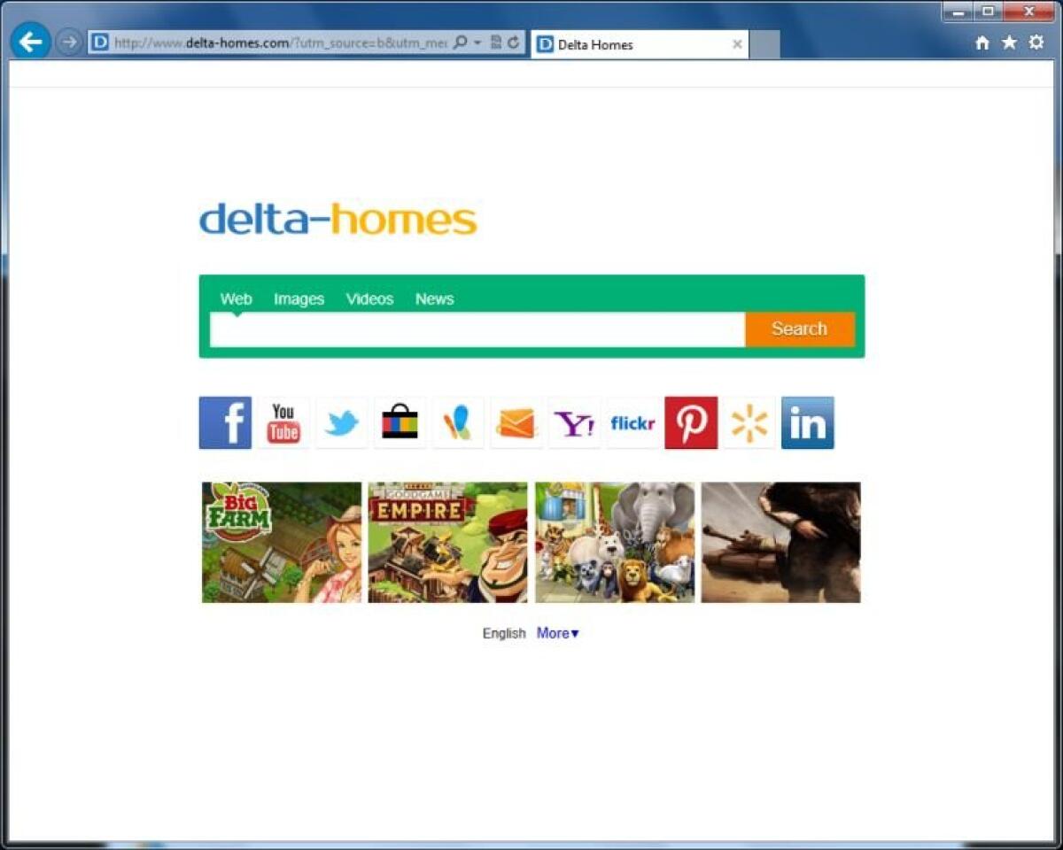 Come rimuovere Delta Homes - 