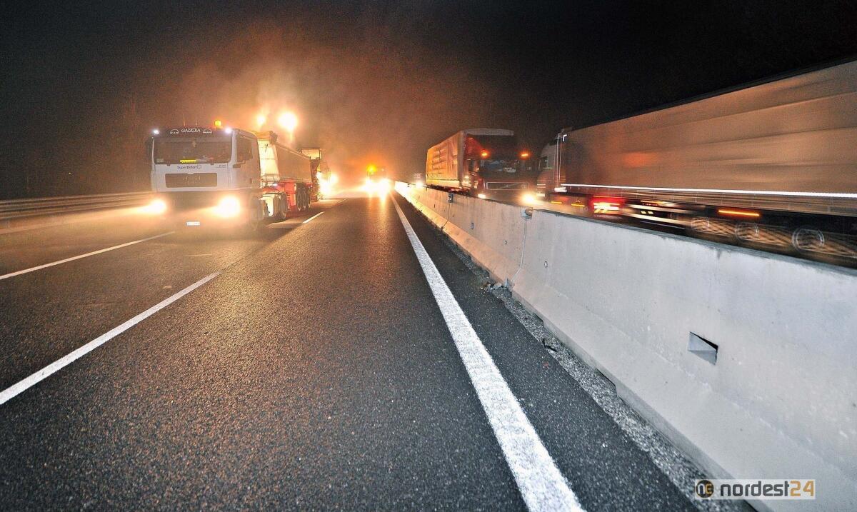 A4 chiusa nella notte fra San Giorgio di Nogaro e Latisana - 