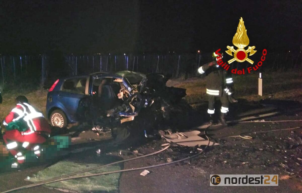 Incidente a Noventa di Piave: morti 3 giovani - 