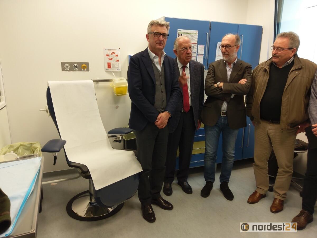 Nuovo dono della Lilt all'oncologia di Udine: 3 poltrone attrezzate per i pazienti in cura - 