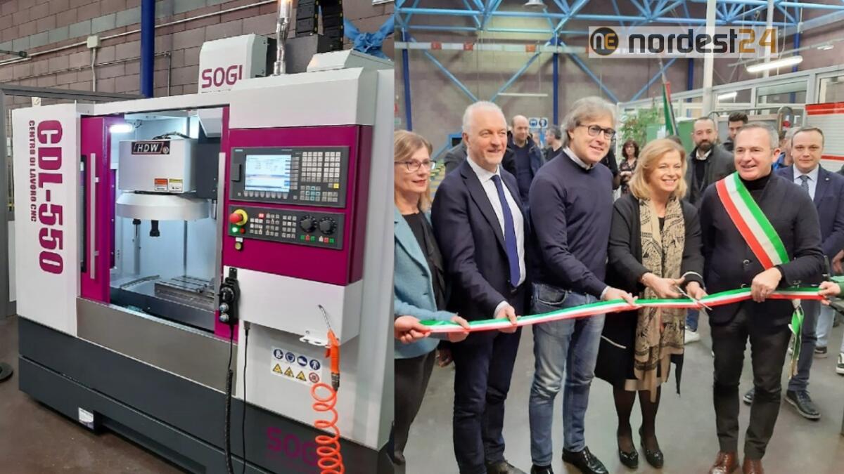Innovazione a Codroipo: inaugurata una macchina a controllo numerico - 