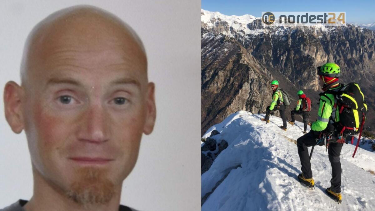 Daniele Mezzari, 42 anni, scomparso da sabato nella zona del Pasubio - 