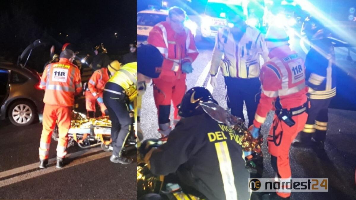 Incidente sul raccordo della A28, uscita Fontanafredda - 