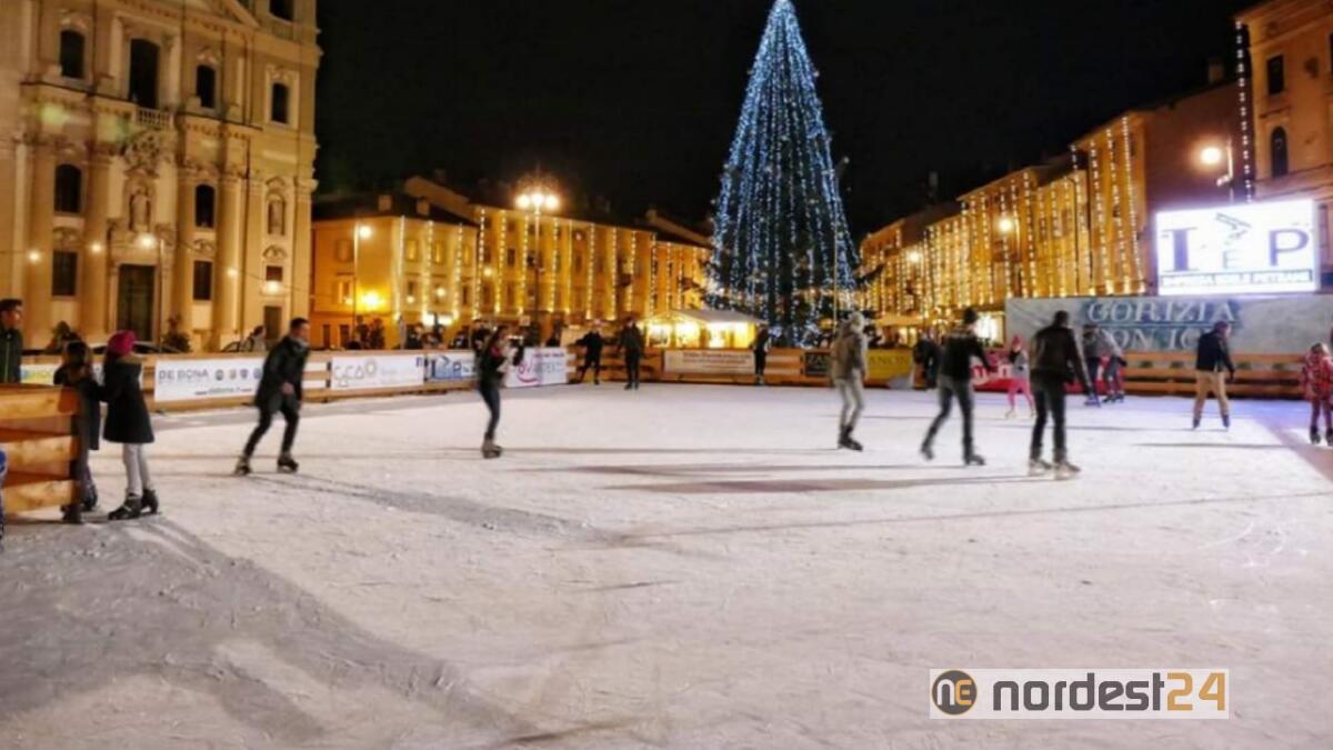 Gorizia, la pista di ghiaccio è un successo: si prolunga fino al 16 febbraio - 