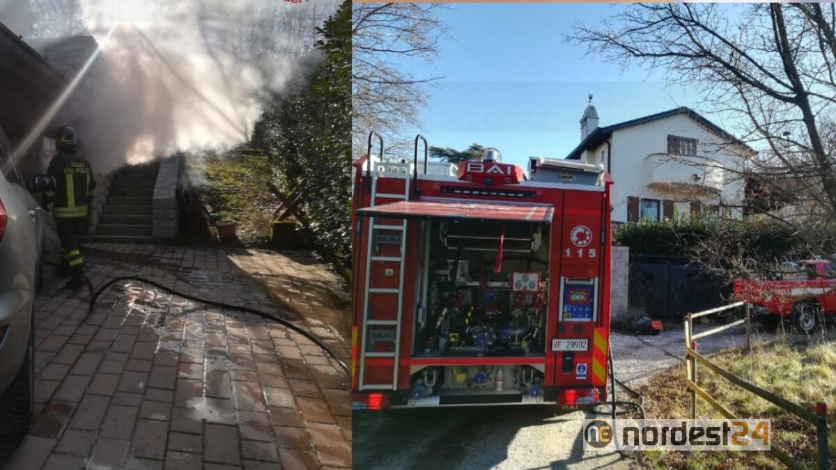 Incendio a Trieste: fiamme dal vano caldaia di una casa a due piani - 