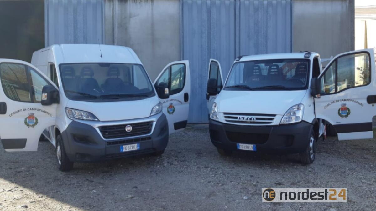 A Campoformido nuovi mezzi all'Ufficio Tecnico del Comune - 