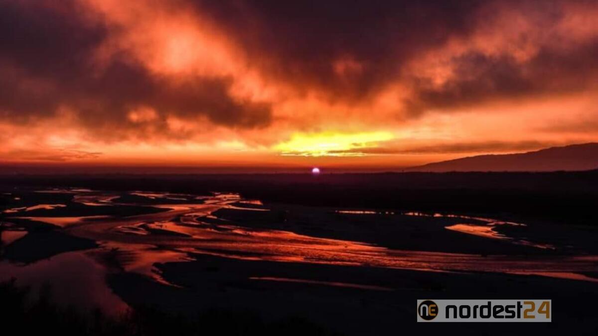 Il tramonto diventa uno spettacolo: le foto da San Daniele del Friuli - 