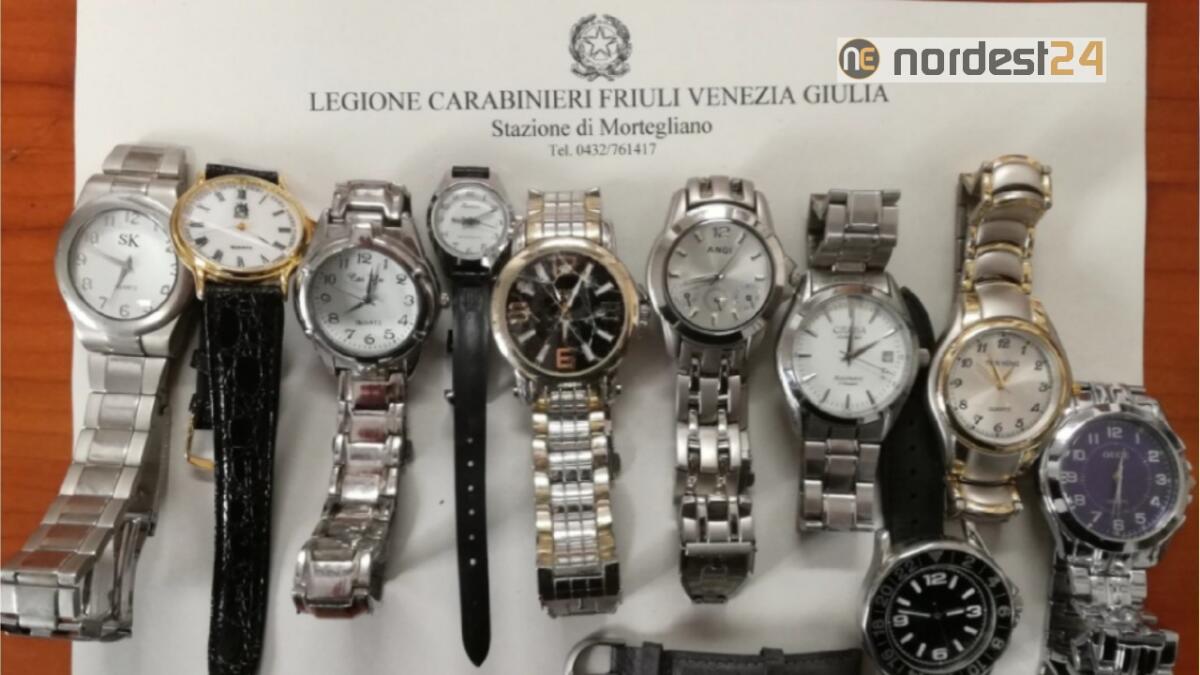 Pozzuolo del Friuli, orologi rubati: li riconoscete? - 