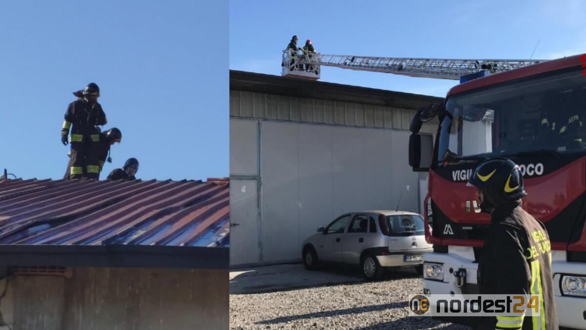 Incendio a San Donà di Piave: a fuoco un capannone - 