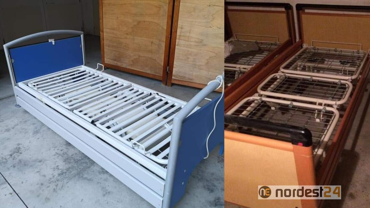 Residenza per anziani regala letti regolabili con telecomando - 