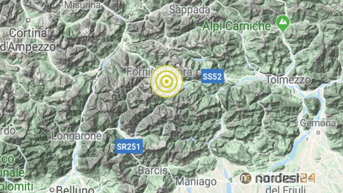 Scossa di terremoto in Friuli Venezia Giulia - 