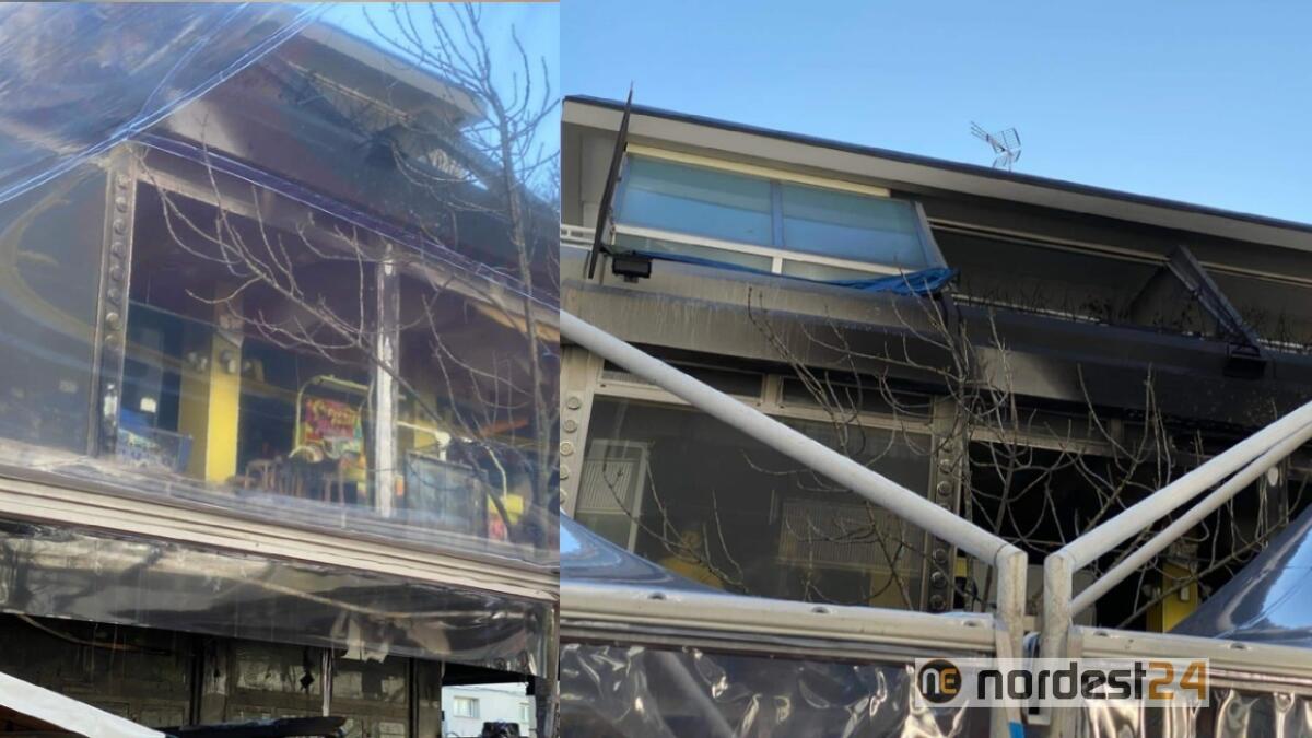 Grave incendio a Lignano: casette di Natale e sala giochi distrutta /FOTO-VIDEO - 