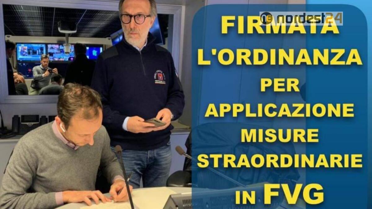 Fvg, firmata dal Ministro l'ordinanza: scuole chiuse e stop eventi - 