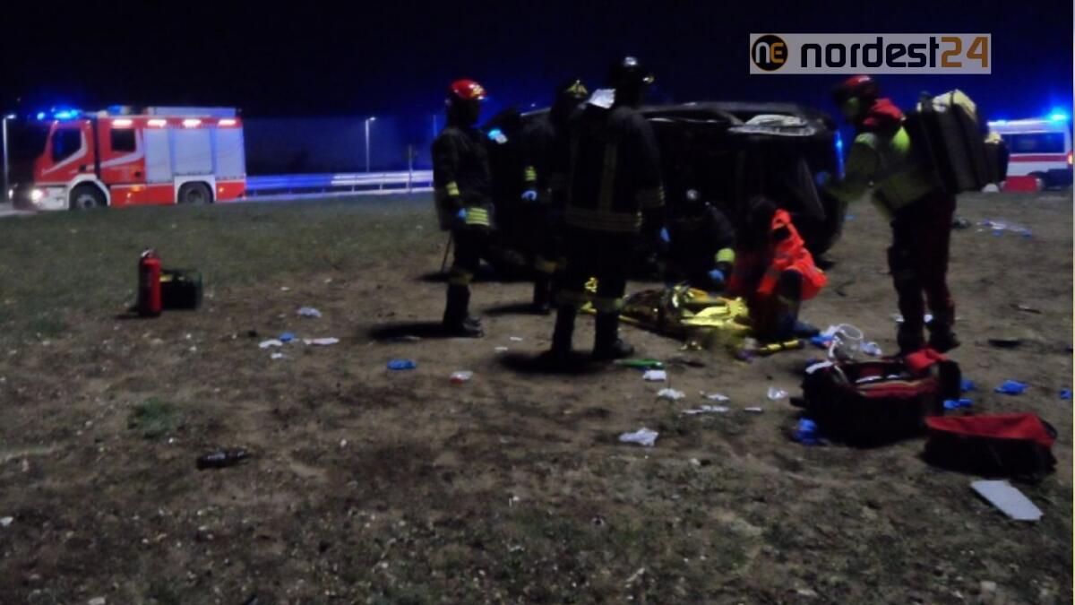 Incidente a San Vito al Tagliamento: 3 persone in gravi condizioni - 