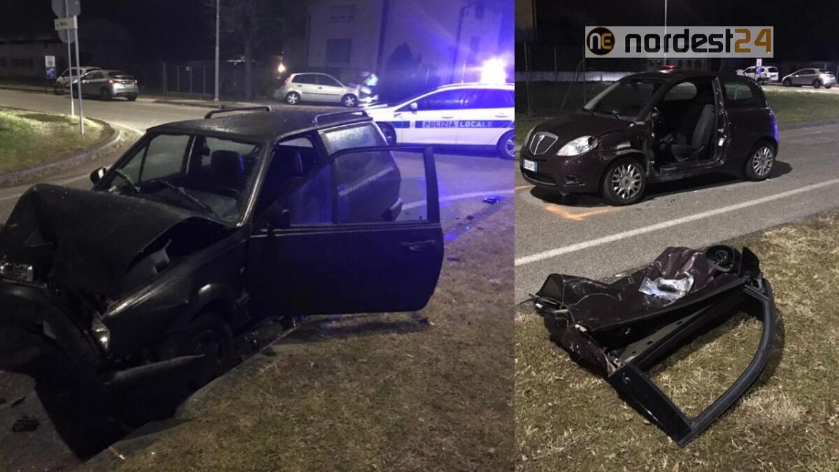 Incidente a Udine: scontro tra auto, due persone ferite - 
