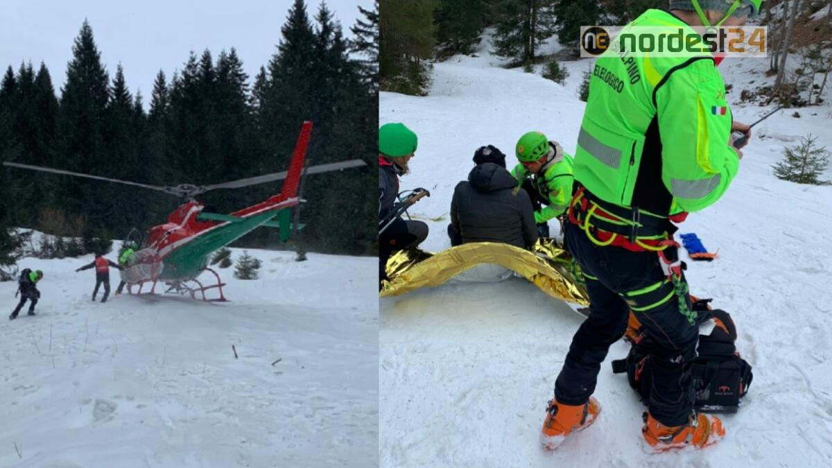 Si ferisce a 1700 metri: soccorso un udinese a Casera Cason di Lanza - 