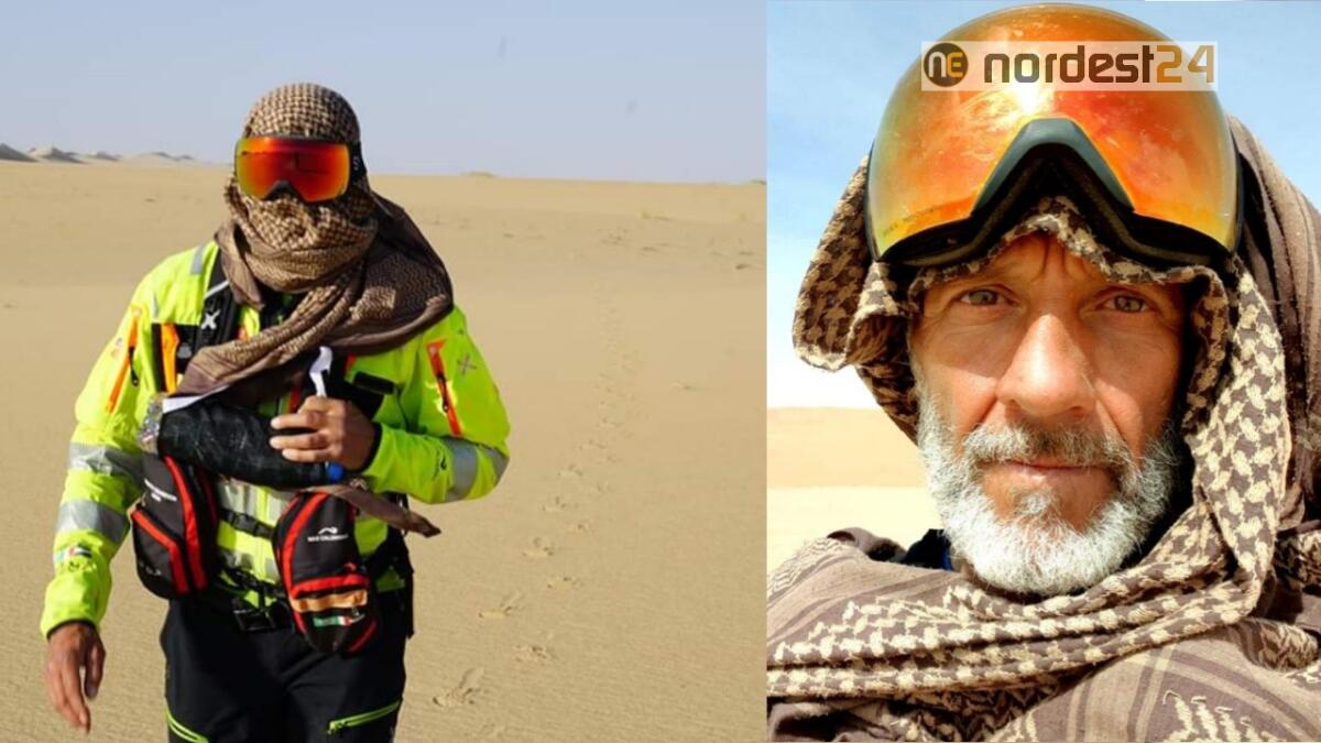 Max Calderan conclude con successo la traversata del deserto - 