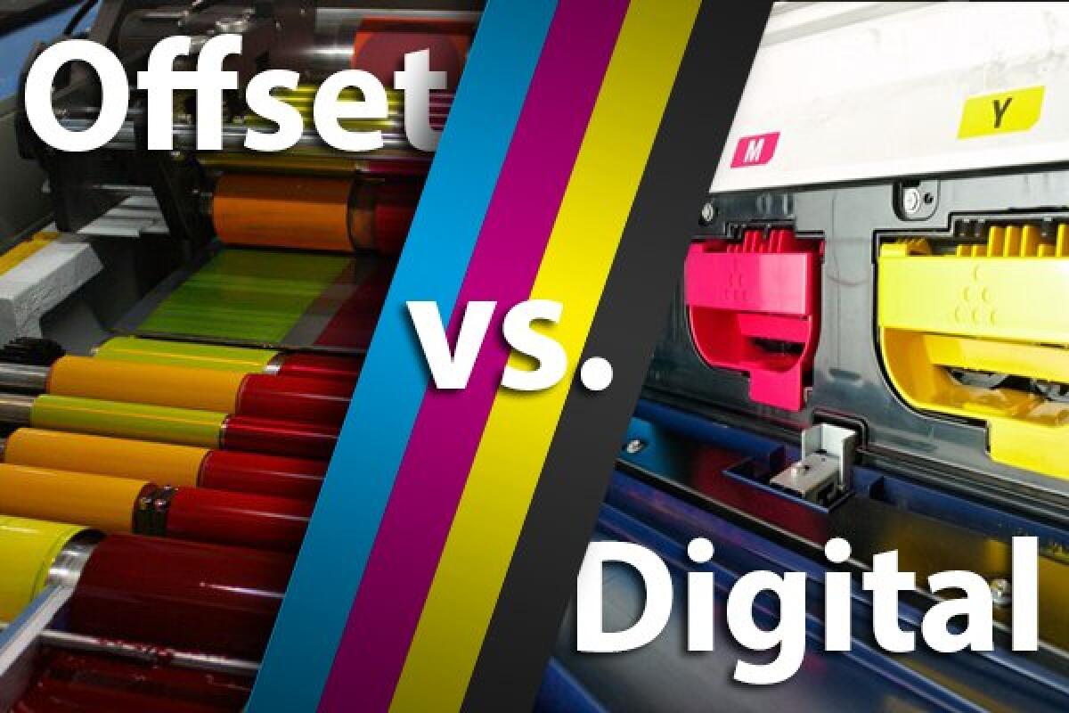 Stampa digitale online e stampa offset online, quali sono le differenze? - 